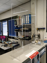 Carica l'immagine nel visualizzatore di Gallery, Parafiato in plexiglass 60x50 - 5MM - Protezioni by Arcadia