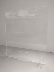 Parafiato in plexiglass 100x80 - 5MM - Protezioni by Arcadia 