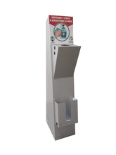 Carica l'immagine nel visualizzatore di Gallery, Kit Deluxe: Porta gel in Alluminio Dibond - "TARS" + 6 confezioni di gel Igien da 500ML - Protezioni by Arcadia