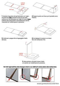 Kit Standard: Colonna + 6 confezioni di Gel Igien da 500ML - Protezioni by Arcadia 