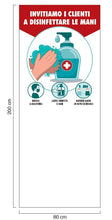 Carica l&#39;immagine nel visualizzatore di Gallery, Roll-up 80x200H - Protezioni by Arcadia 
