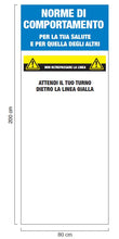 Carica l&#39;immagine nel visualizzatore di Gallery, Roll-up 80x200H - Protezioni by Arcadia 
