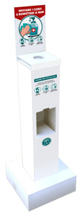 Colonna porta gel - Polipropilene stampata - Protezioni by Arcadia 