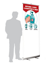 Carica l&#39;immagine nel visualizzatore di Gallery, Roll-up 80x200H - Protezioni by Arcadia 
